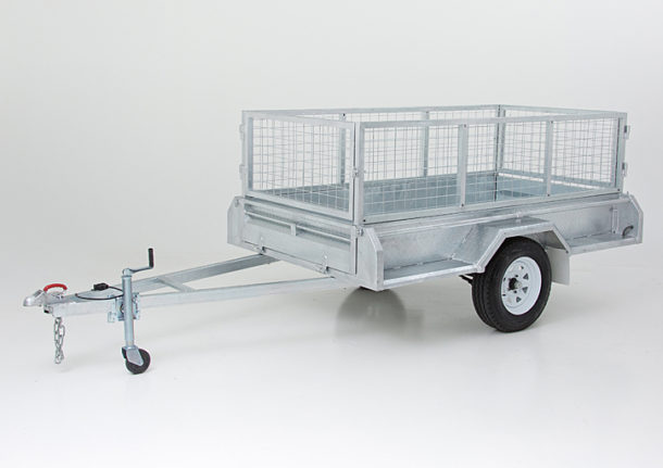 8x4 HEAVY DUTY SINGLE - Elite Trailers